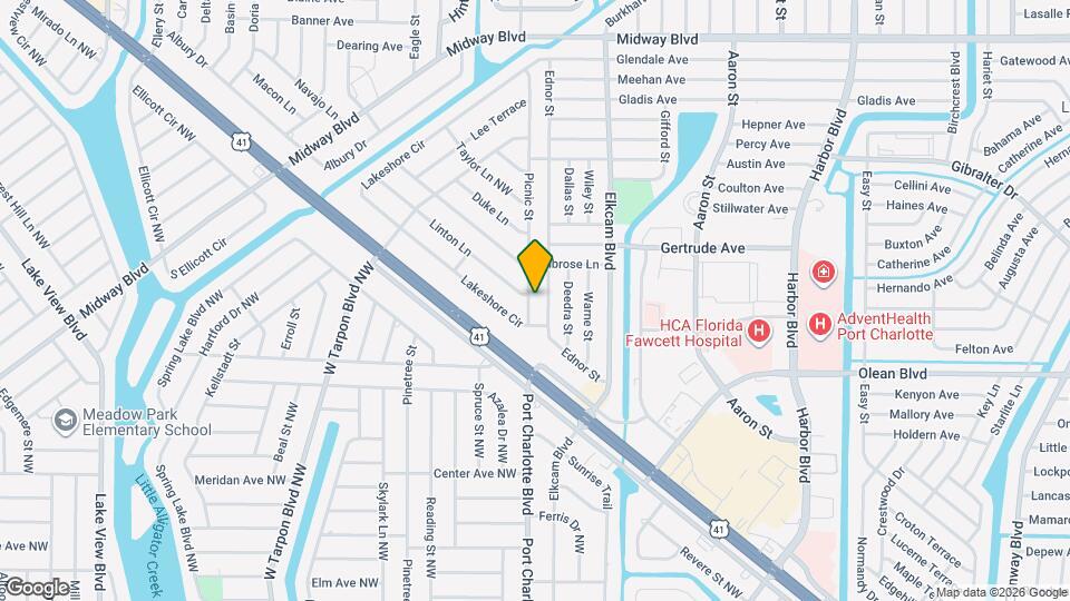 2464 Picnic St Map and Location Details