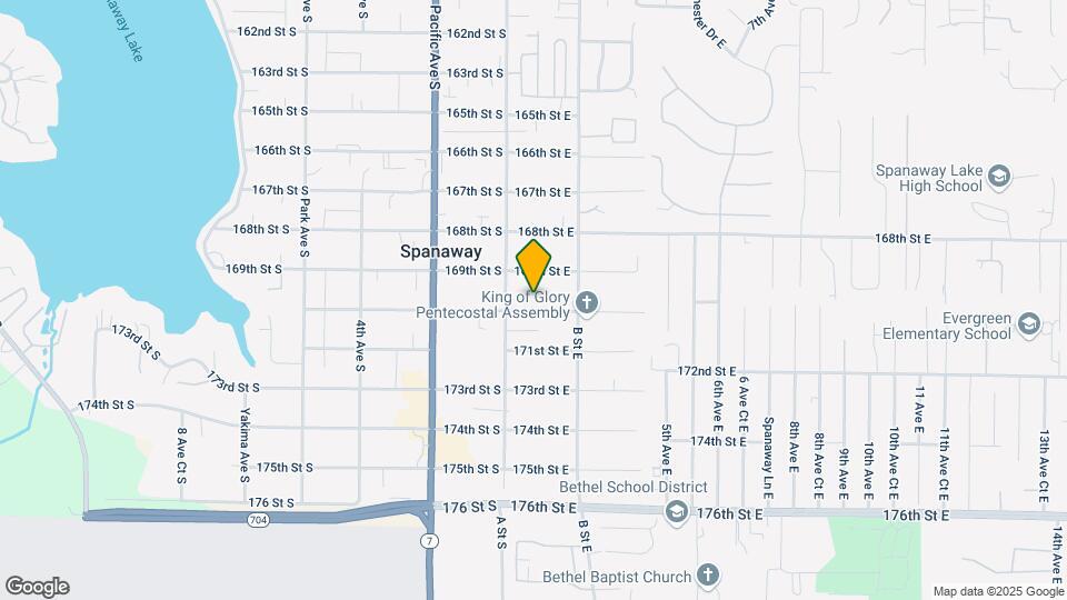 119 170th St E Map and Location Details