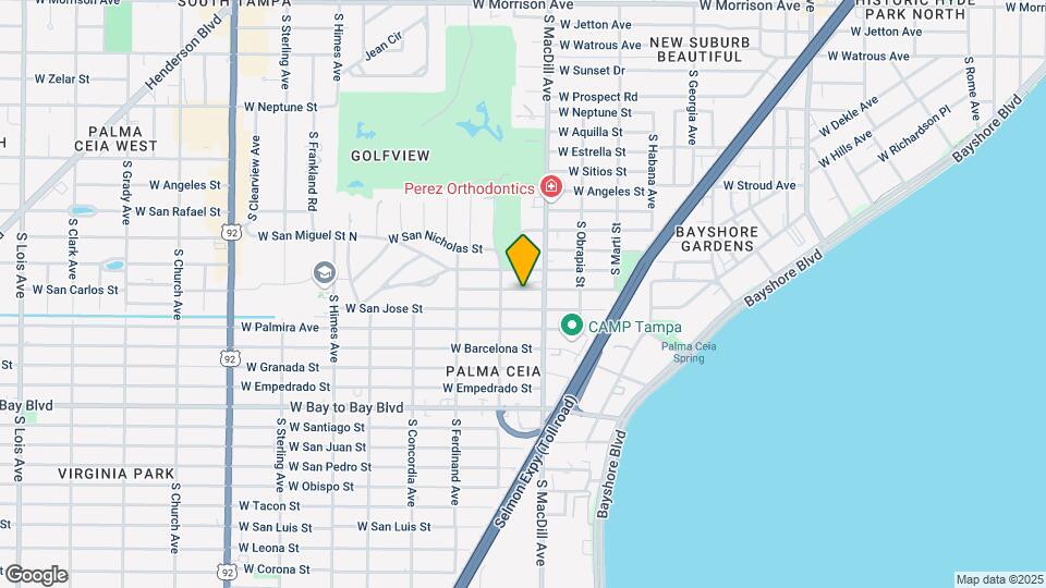 3110 W San Carlos St Map and Location Details