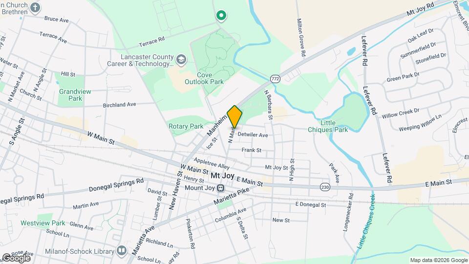 137 S Market Ave Map and Location Details