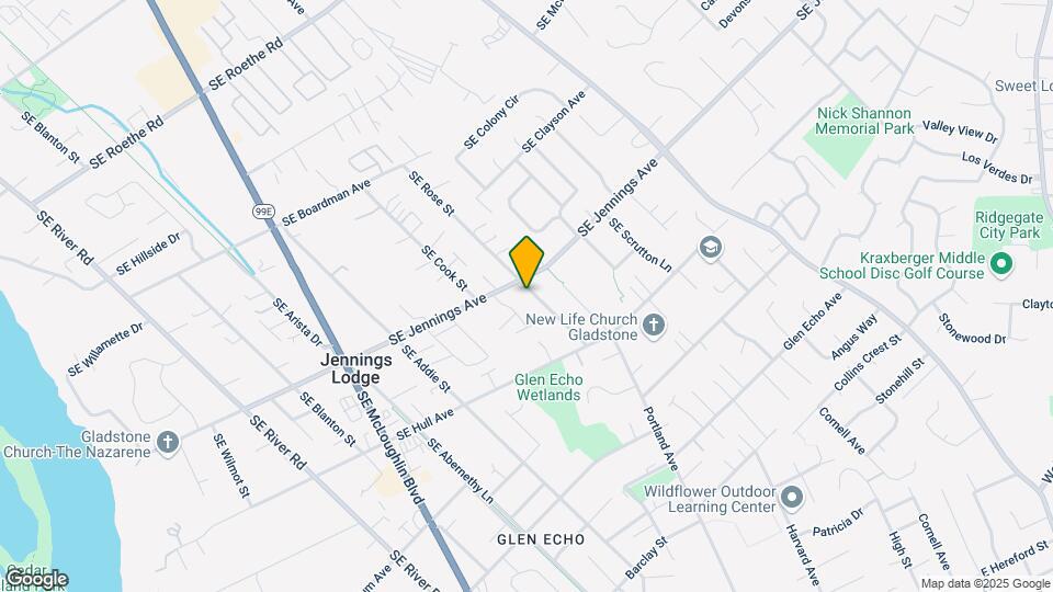 18001 18011 SE Rose Ave Mapa y Detalles de la Ubicación