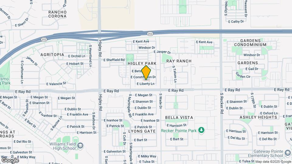 3502 E Liberty Ln Map and Location Details
