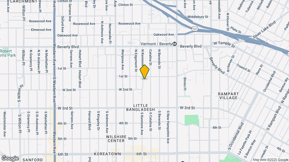 116 S Kenmore Ave Map and Location Details