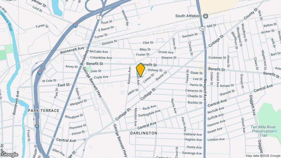 1 Borden St Map and Location Details