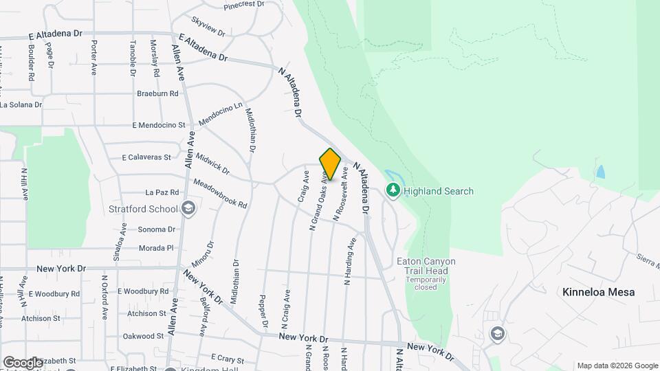 2152 Grand Oaks Ave Mapa y Detalles de la Ubicación