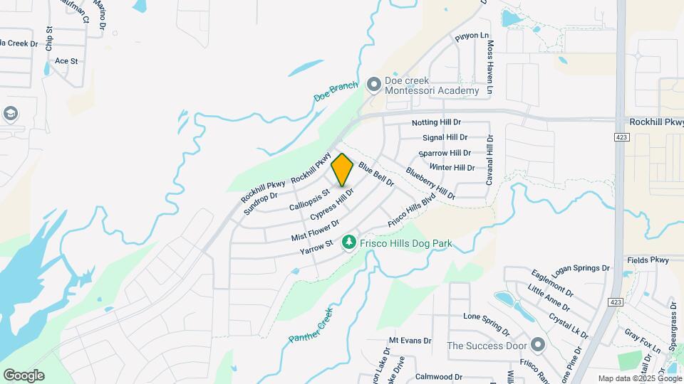 624 Cypress Hill Dr Map and Location Details