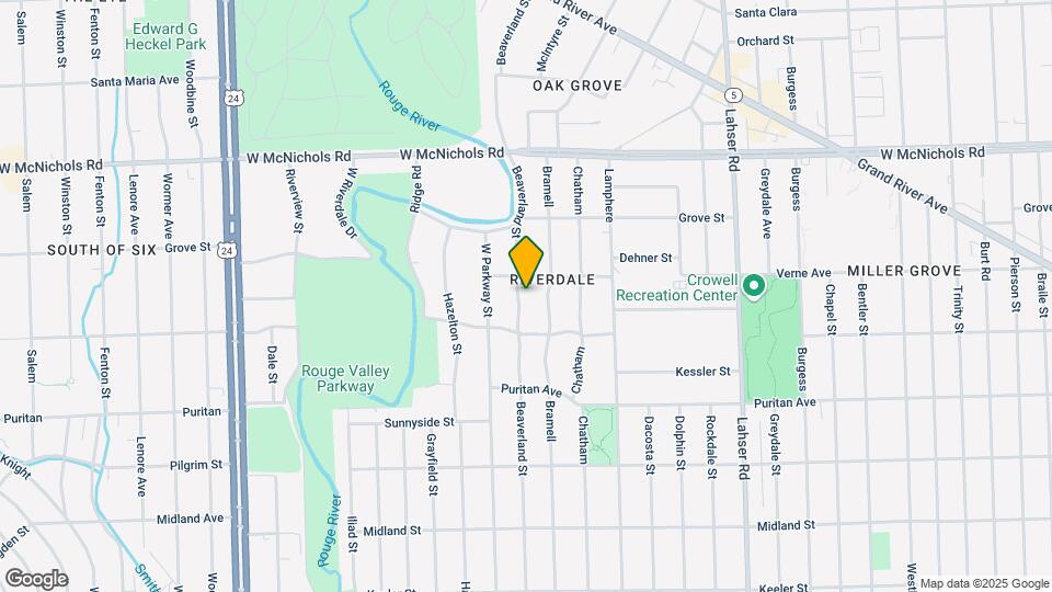 16572 Beaverland St Map and Location Details