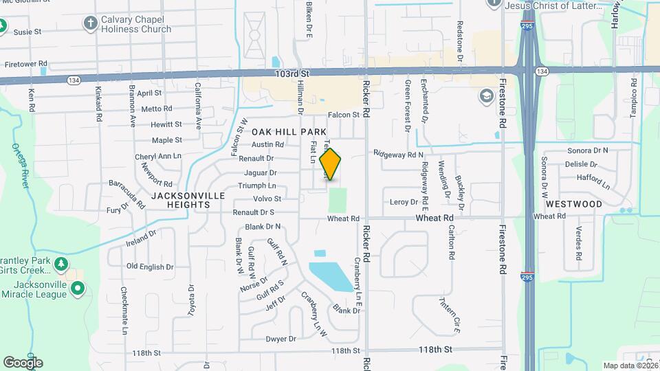 5837 Tempest St Map and Location Details