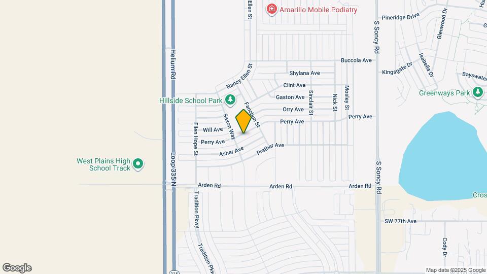 9609 Perry Ave Mapa y Detalles de la Ubicación