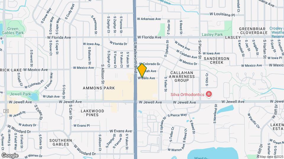 7520 W Bails Ave Mapa y Detalles de la Ubicación