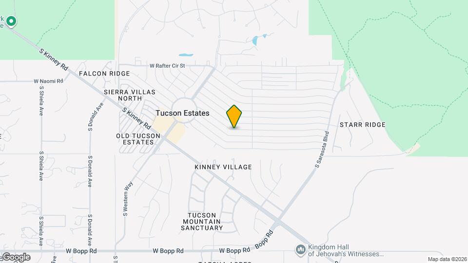 5709 W Rocking Cir St Map and Location Details