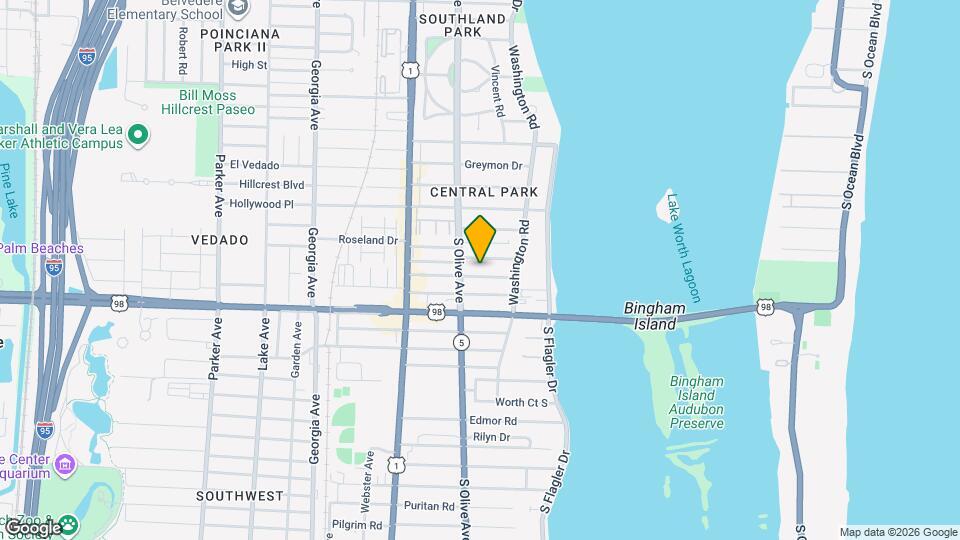 241 Walton Blvd Map and Location Details