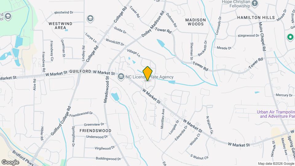 105 Village Ln Mapa y Detalles de la Ubicación