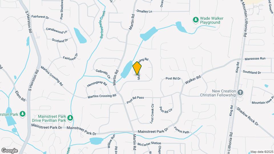 5477 Martins Crossing Rd Map and Location Details