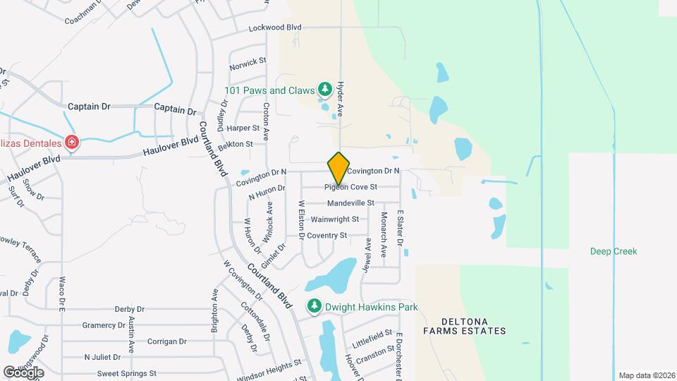 3107 Pigeon Cove St Map and Location Details