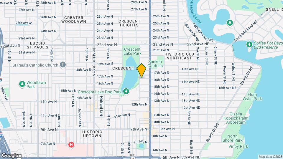 1527A 5th St N Map and Location Details