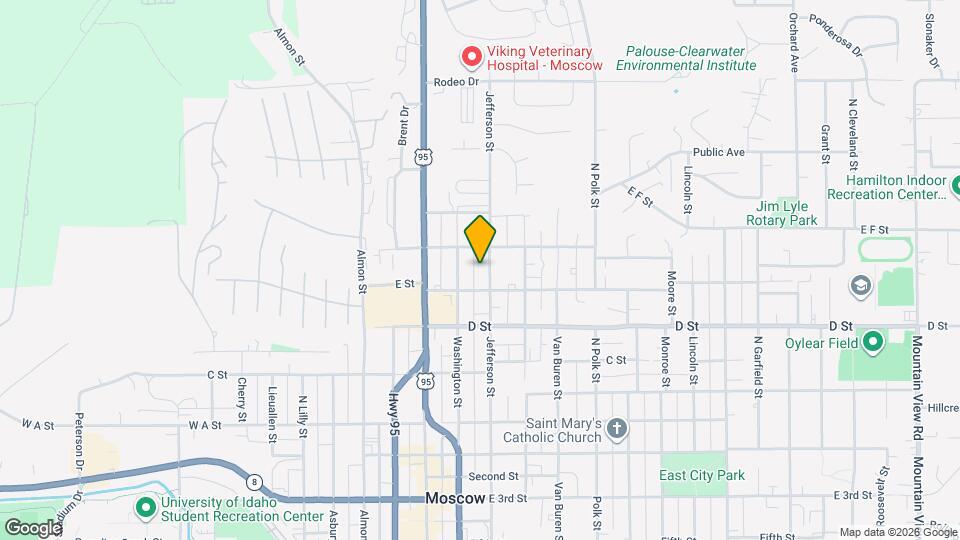 513 N Jefferson St, Unit 101 Map and Location Details