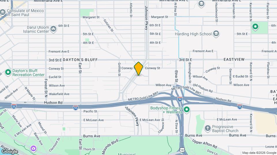 438 Johnson Pkwy Map and Location Details
