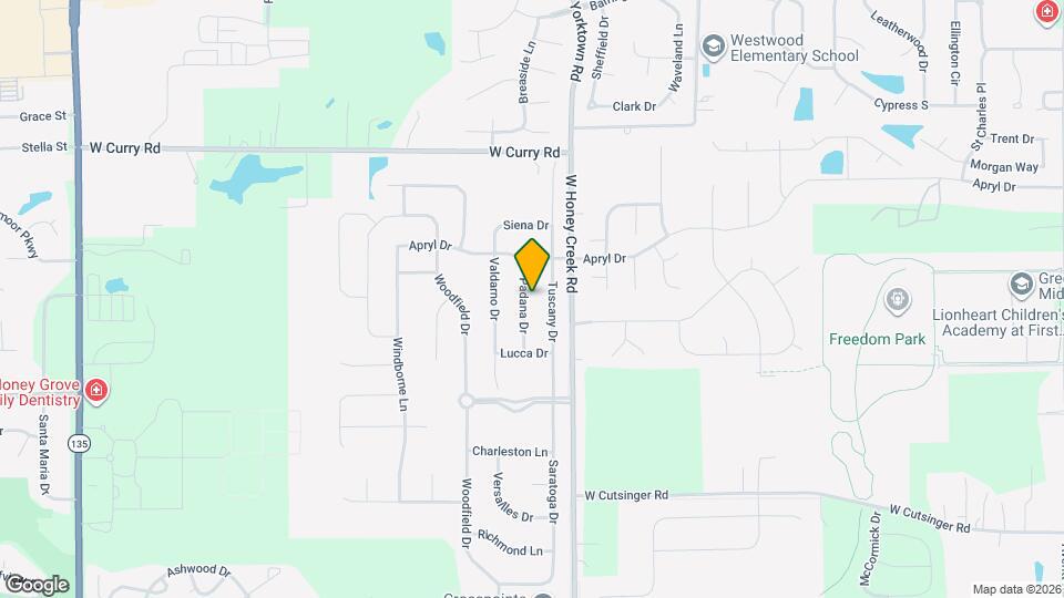 1415 Padana Dr Map and Location Details