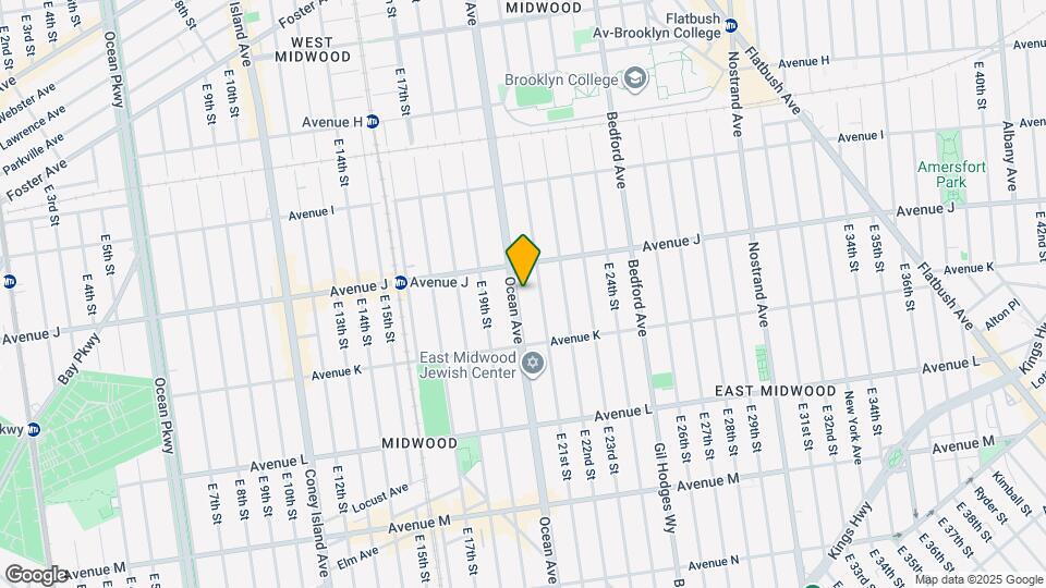 1521 Ocean Ave Map and Location Details