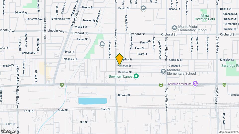 5525 Canoga St Mapa y Detalles de la Ubicación