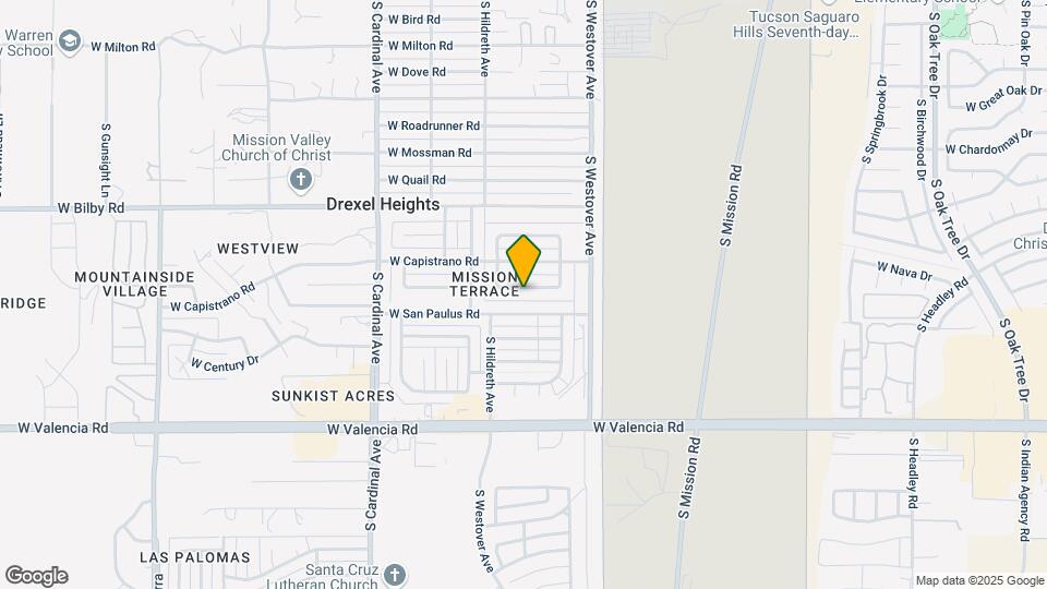2611 W Tolosa Cir Map and Location Details