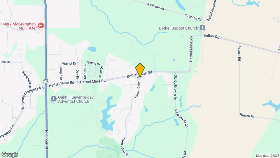 104 Forest Oaks Dr Map and Location Details