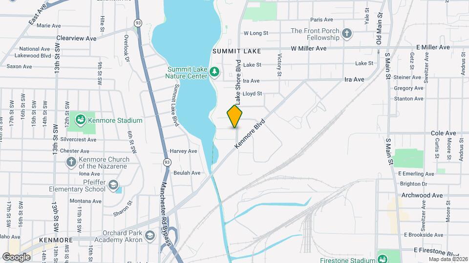 1314 Lake Shore Blvd Map and Location Details