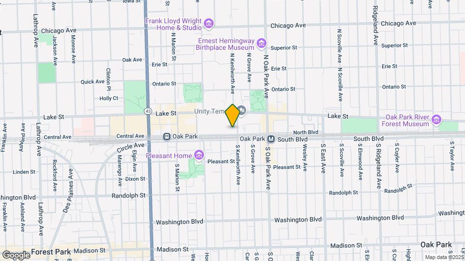 914 North Blvd. Oak Park, IL 60302 Map and Location Details