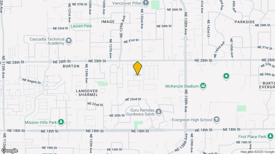 2610 NE 131st Ct Map and Location Details