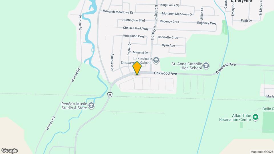 1185 Aspen Ridge Cres Map and Location Details