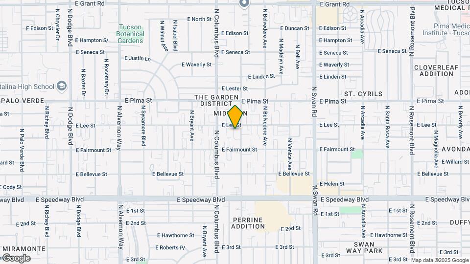 4344 E Lee St Mapa y Detalles de la Ubicación