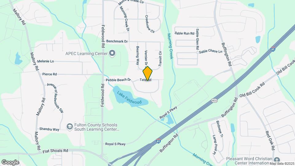 3680 Tate Rd Map and Location Details