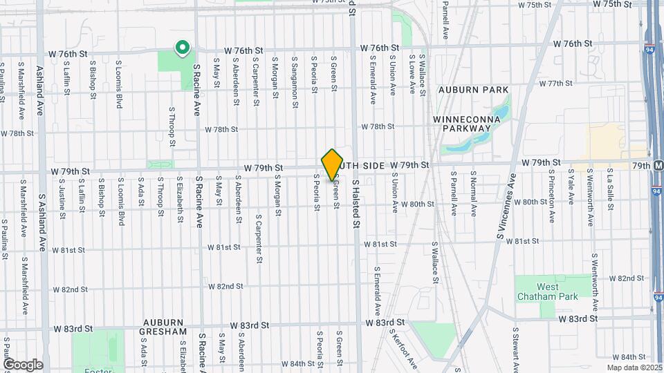 7930 S Green St Map and Location Details