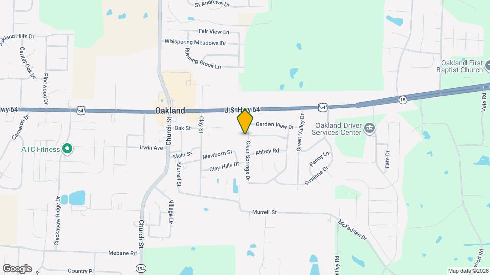 50 Clear Springs Dr Mapa y Detalles de la Ubicación