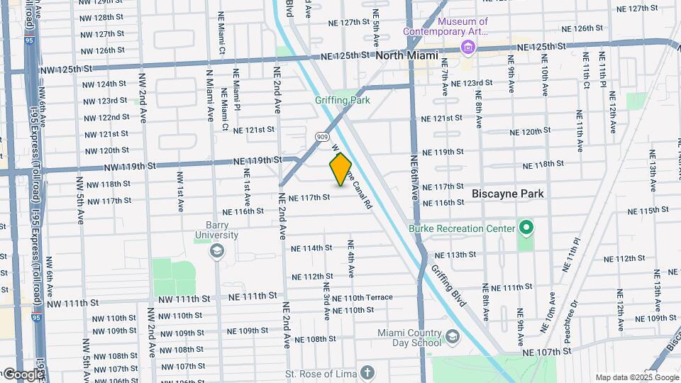 351 NE 117th St Map and Location Details