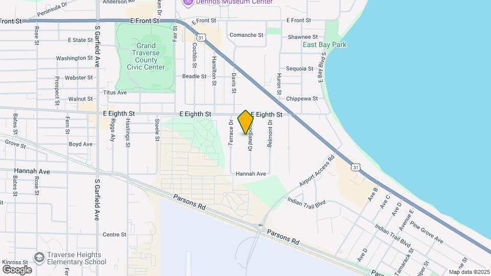 536 Woodland Dr Map and Location Details