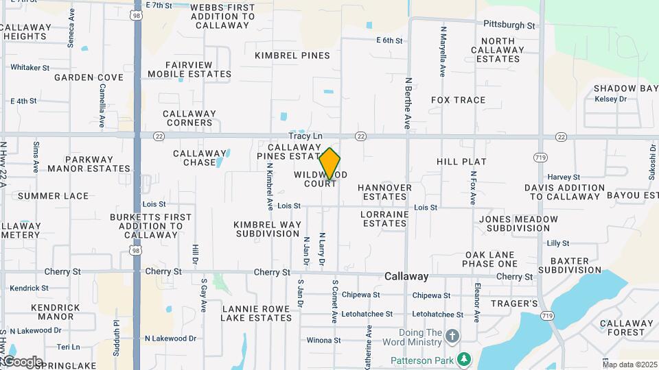 6416 Wildwood Ct Map and Location Details