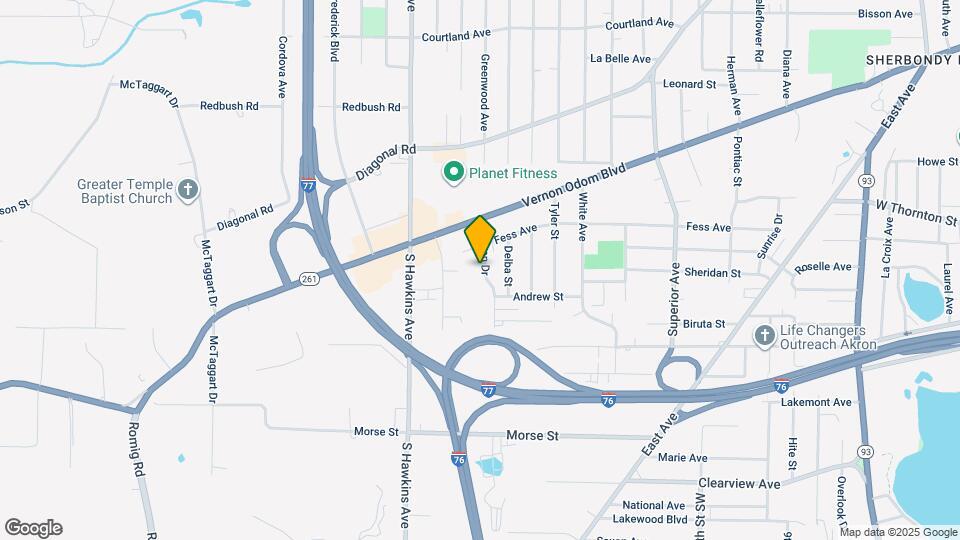 1616 Maxen Dr, Unit 1 Map and Location Details