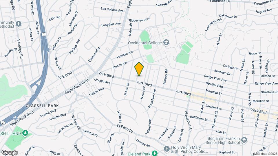 1518 Hazelwood Ave Map and Location Details
