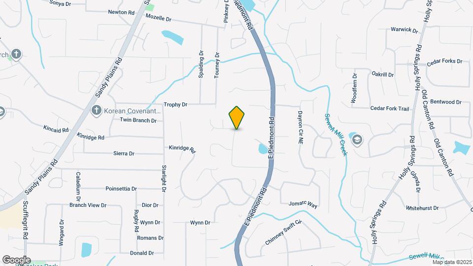 2256 Glenridge Dr Map and Location Details