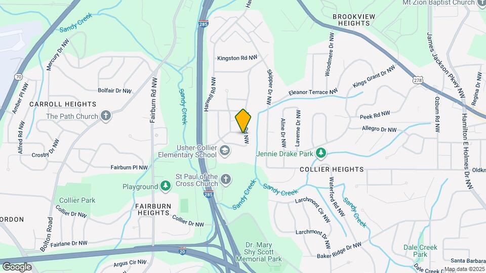 3206 Amhurst Dr NW Map and Location Details