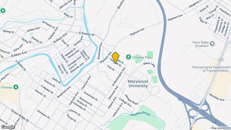 1034 Fairfield St Mapa y Detalles de la Ubicación