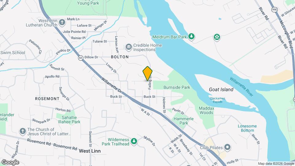 6380 Failing St Map and Location Details