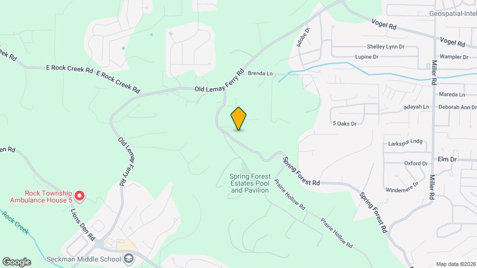 2915 Spring Forest Rd Map and Location Details