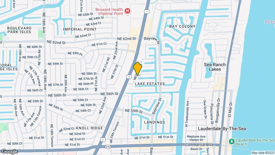 5720 NE 27th Ave Mapa y Detalles de la Ubicación