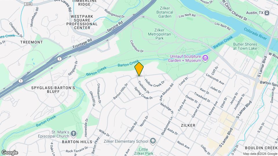 2510 Trailside Dr Map and Location Details