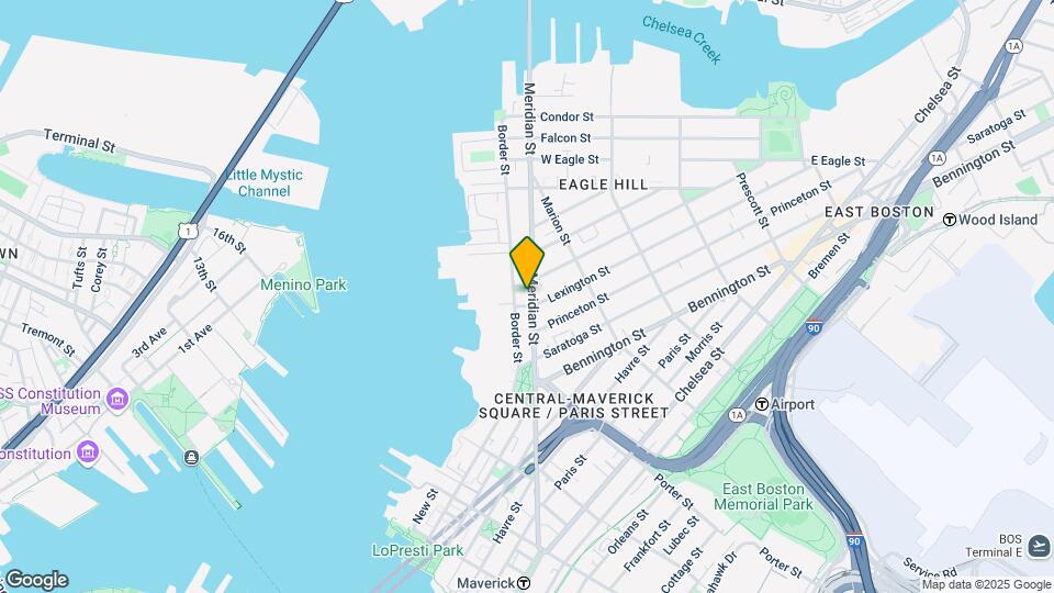 314 Meridian St, Unit 2 Map and Location Details