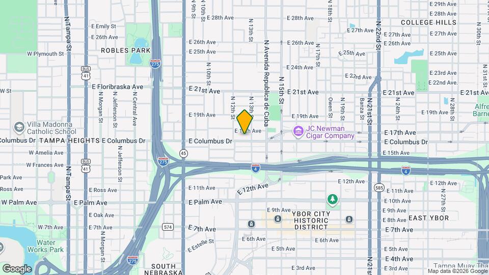 1212 E Columbus Dr Map and Location Details