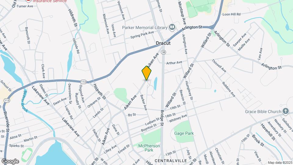 369 Aiken Ave Map and Location Details